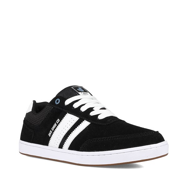 alternate view Mens DVS Milan ST Skate Shoe - Black / WhiteALT5