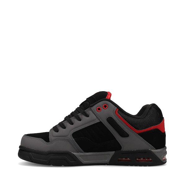 alternate view Mens DVS Enduro Heir Skate Shoe - Charcoal / Black / RedALT1