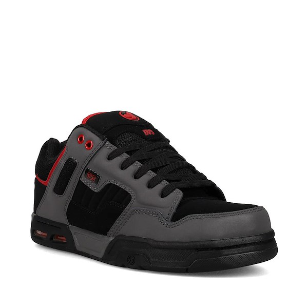 alternate view Mens DVS Enduro Heir Skate Shoe - Charcoal / Black / RedALT5