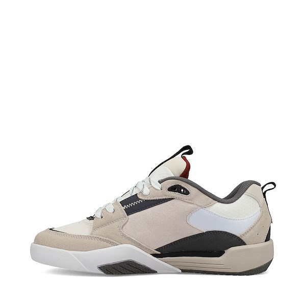alternate view Mens DVS Slot Skate Shoe - Cream / White / GreyALT1