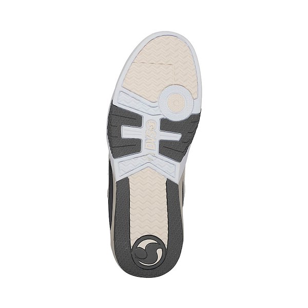 alternate view Mens DVS Slot Skate Shoe - Cream / White / GreyALT3