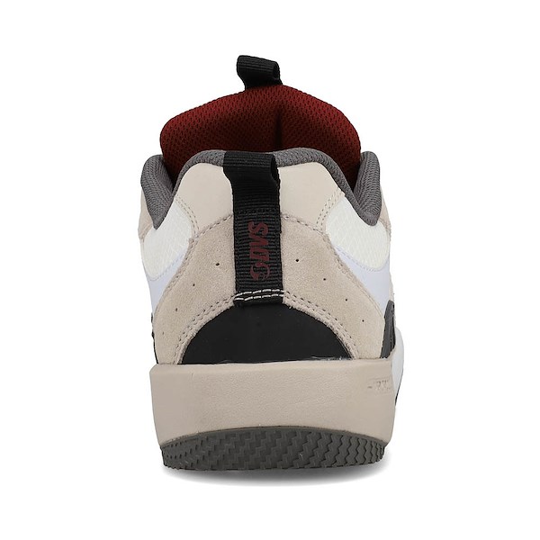 alternate view Mens DVS Slot Skate Shoe - Cream / White / GreyALT4