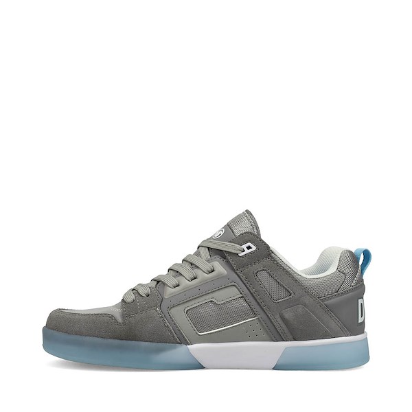 alternate view Mens DVS Comanche LT Skate Shoe - Grey / BlueALT1