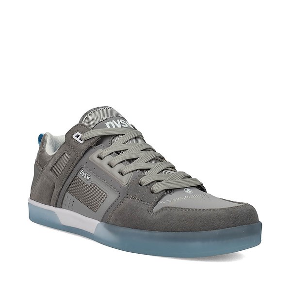 alternate view Mens DVS Comanche LT Skate Shoe - Grey / BlueALT5