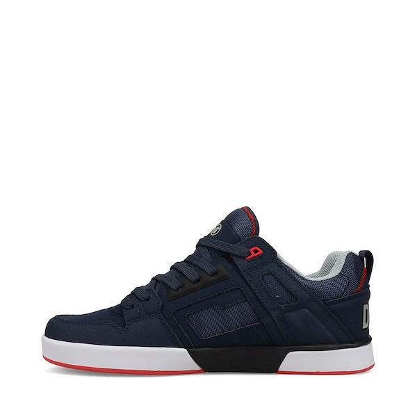 alternate view Mens DVS Comanche LT Skate Shoe - Navy / CayenneALT1