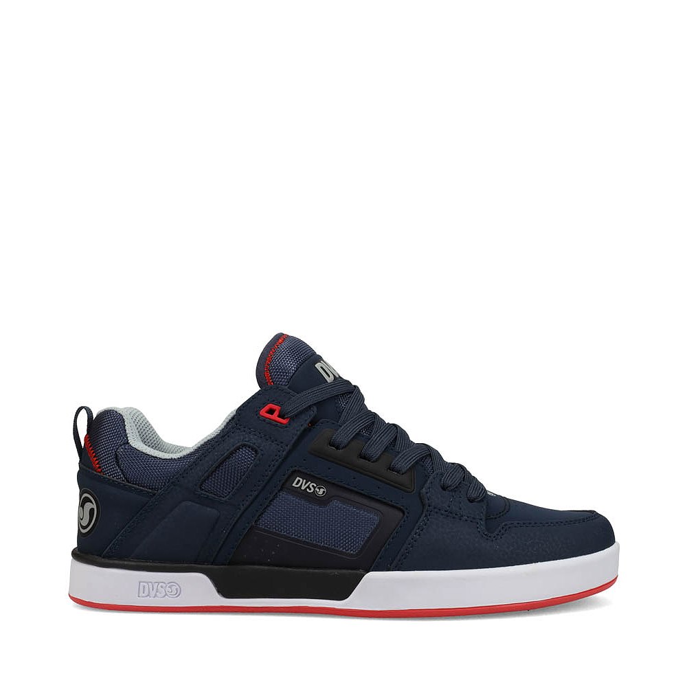 Mens DVS Comanche LT Skate Shoe - Navy / Cayenne
