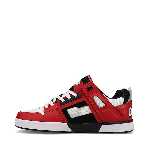 alternate view Mens DVS Comanche LT Skate Shoe - Red / Black / WhiteALT1