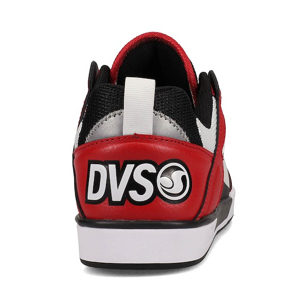alternate view Mens DVS Comanche LT Skate Shoe - Red / Black / WhiteALT4