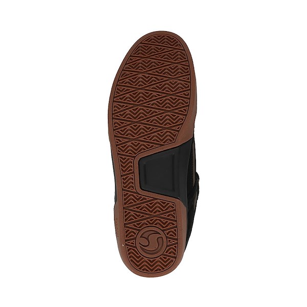 alternate view Mens DVS Comanche LT Skate Shoe - Black / Black / GumALT3