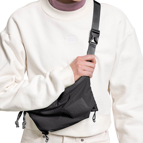 alternate view Womens The North Face Never Stop Lumbar Bag - TNF BlackALT1BADULT