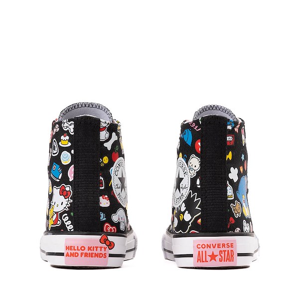 alternate view Converse x Hello Kitty&reg; & Friends Chuck Taylor All Star High-Top Sneaker - Little Kid - BlackALT4