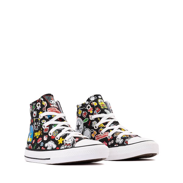 alternate view Converse x Hello Kitty&reg; & Friends Chuck Taylor All Star High-Top Sneaker - Little Kid - BlackALT5