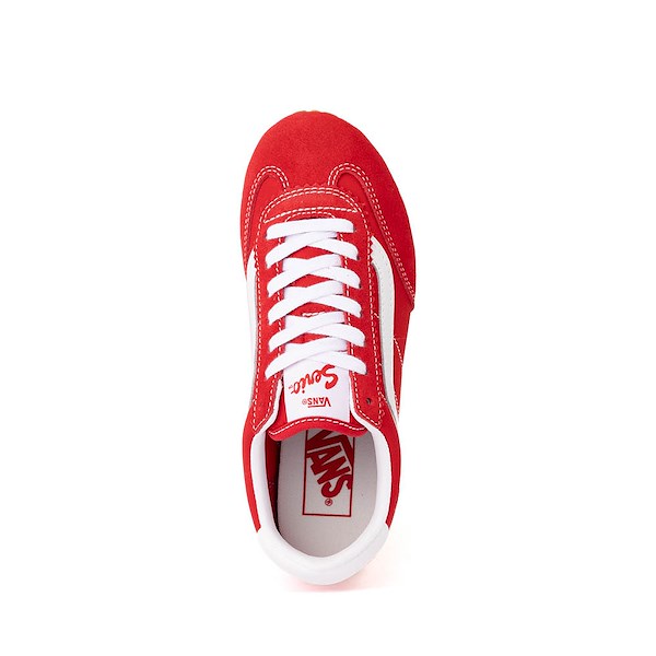 alternate view Vans Super Lowpro Skate Shoe - Big Kid - Racing RedALT2