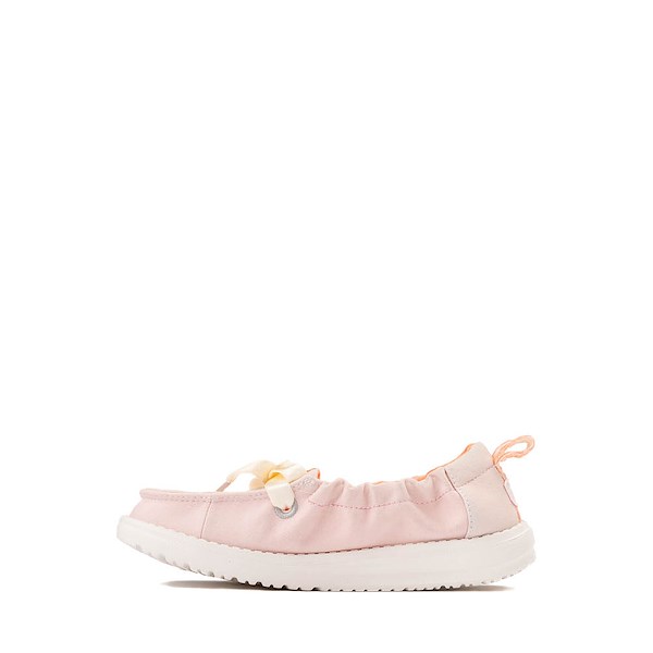 alternate view HEYDUDE Wendy Port Slip-On Casual Shoe - Baby / Toddler - PinkALT1