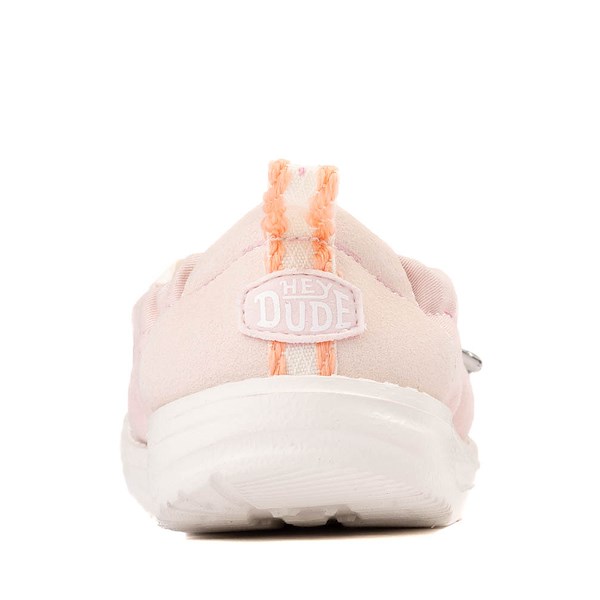 alternate view HEYDUDE Wendy Port Slip-On Casual Shoe - Baby / Toddler - PinkALT4