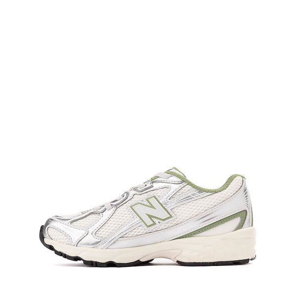alternate view New Balance 740 Athletic Shoe - Little Kid - White / Silver Metallic / OreganoALT1