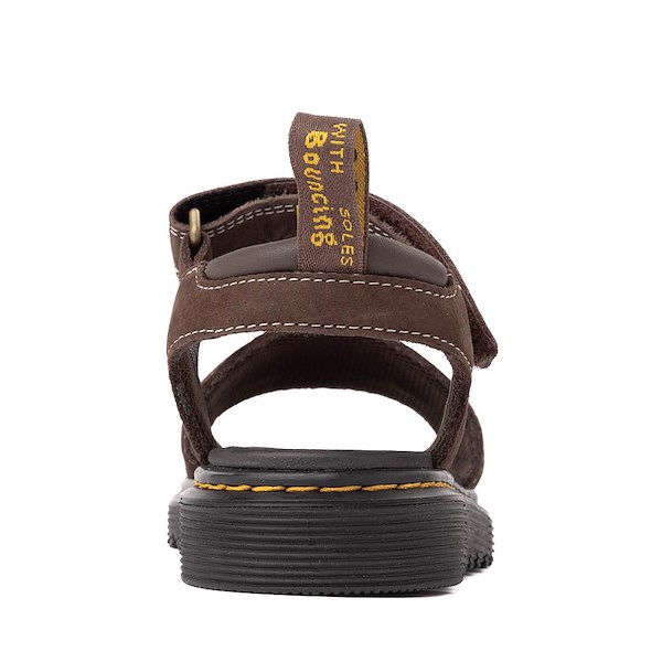 alternate view Dr. Martens Marlowe Sandal - Big Kid - Dark BrownALT4