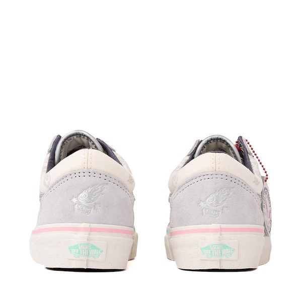 alternate view Vans x SPACE MOLLY Old Skool Skate Shoe - Marshmallow / MulticolorALT4