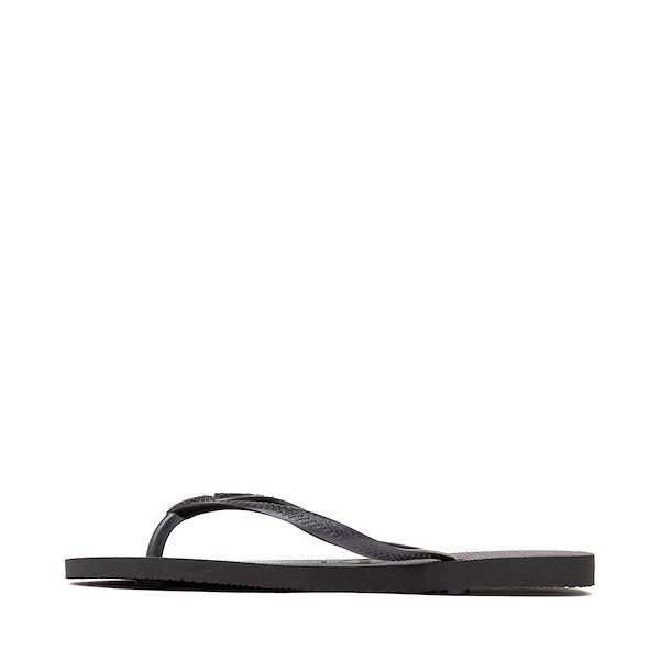 alternate view Womens Havaianas Slim Flip-Flop - BlackALT1