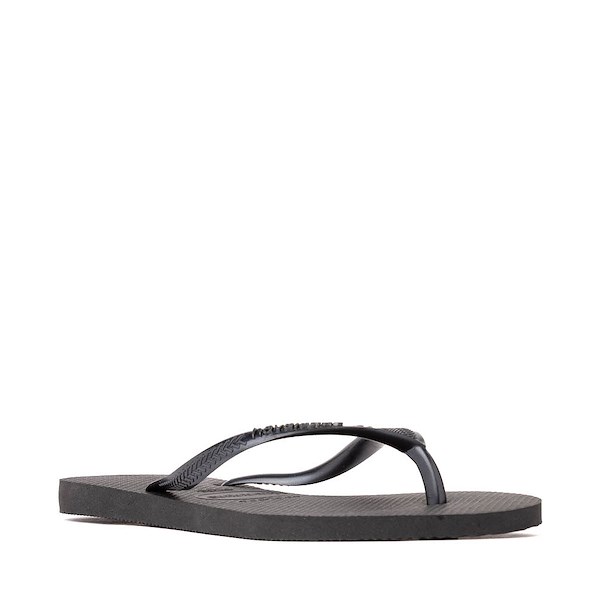 alternate view Womens Havaianas Slim Flip-Flop - BlackALT5