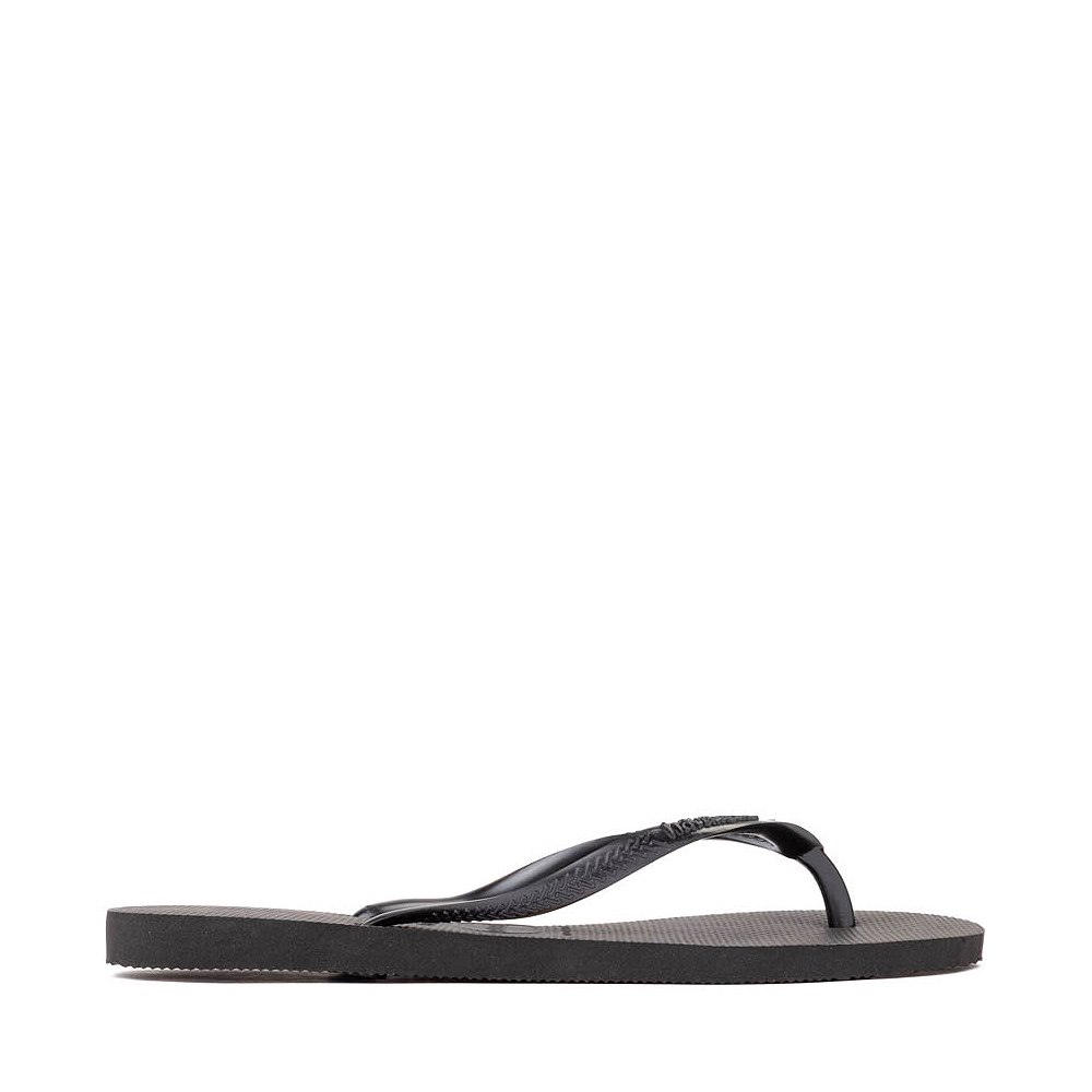 Womens Havaianas Slim Flip-Flop - Black