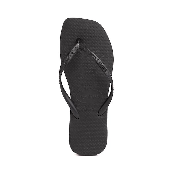 alternate view Womens Havaianas Slim Square Flip-Flop - BlackALT2