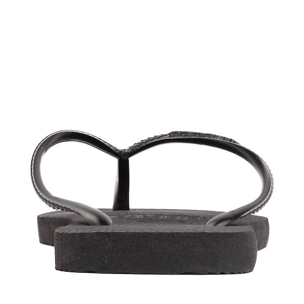 alternate view Womens Havaianas Slim Square Flip-Flop - BlackALT4