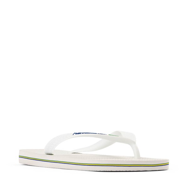 alternate view Womens Havaianas Slim Square Flip-Flop - WhiteALT5