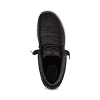 Mens HEYDUDE Wally Stretch Sox Slip-On Casual Shoe - Black  display picture 3