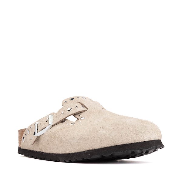 alternate view Womens Birkenstock Boston Rivet Clog - TaupeALT5