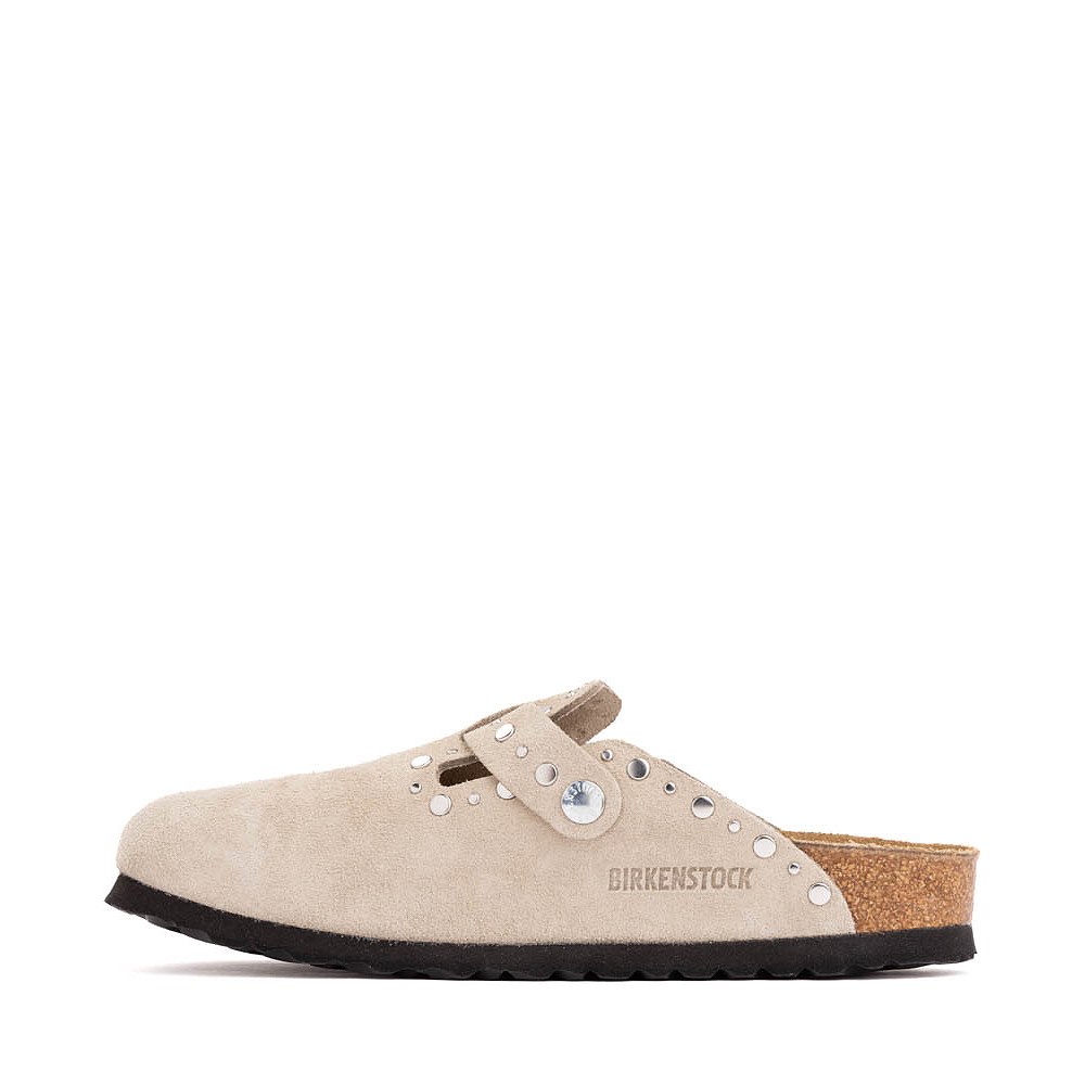 Womens Birkenstock Boston Rivet Clog - Taupe | Journeys