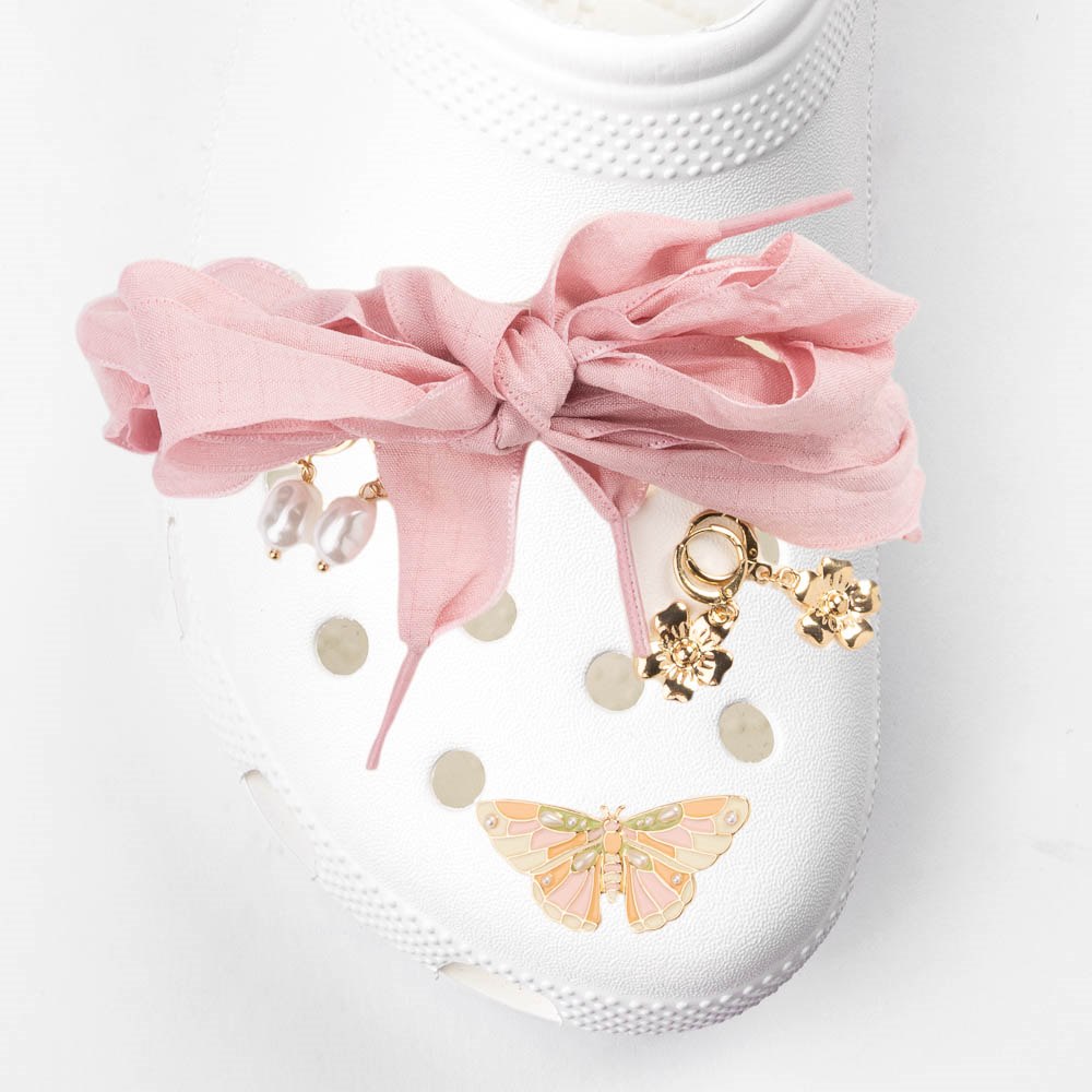 Crocs Jibbitz&trade; Pearl and Bow Shoe Charms 5 Pack - Multicolor