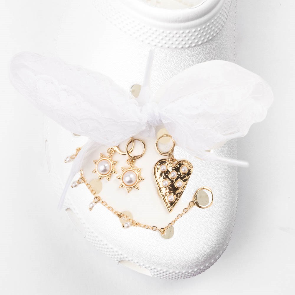 Crocs Jibbitz&trade; Butterfly and Bow Shoe Charms 5 Pack - Multicolor