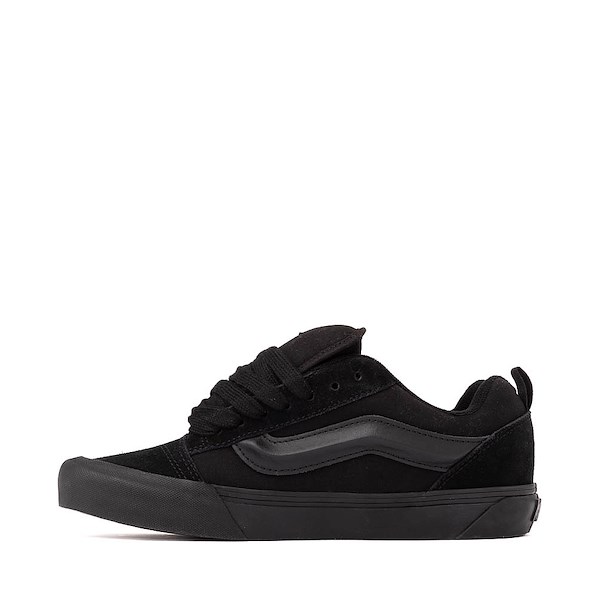 alternate view Vans Knu Skool Skate Shoe - Triple BlackALT1