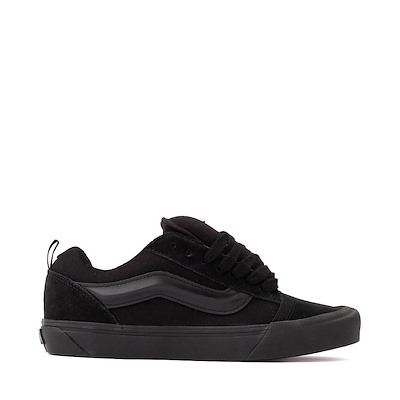 Main view of Vans Knu Skool Skate Shoe - Triple Black