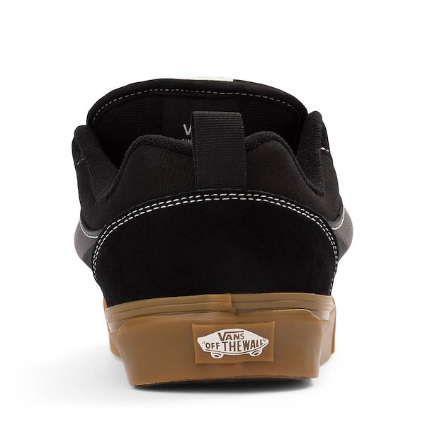 alternate view Vans Knu Skool Skate Shoe - Black / GumALT4
