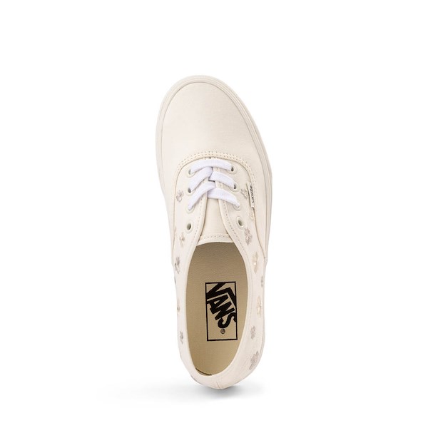alternate view Vans Authentic Skate Shoe - Marshmallow / FloralALT2