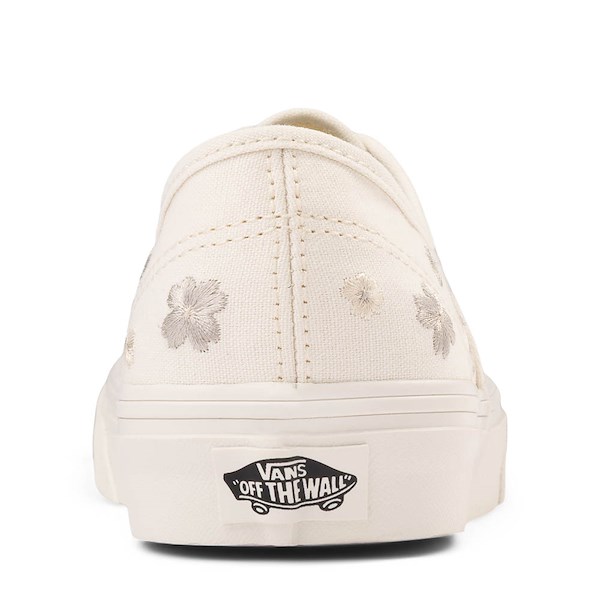 alternate view Vans Authentic Skate Shoe - Marshmallow / FloralALT4