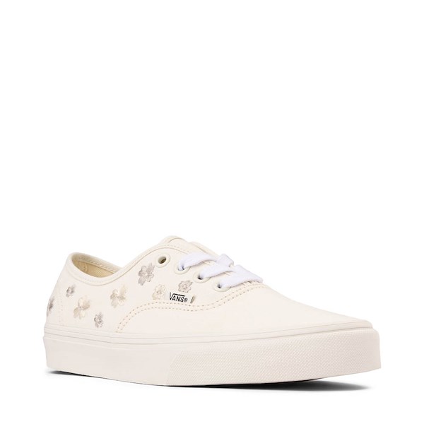 alternate view Vans Authentic Skate Shoe - Marshmallow / FloralALT5