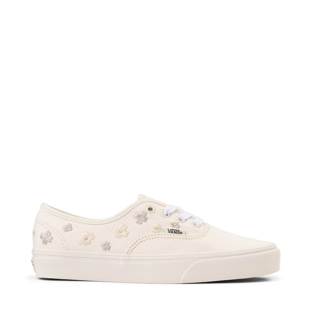 Vans Authentic Skate Shoe - Marshmallow / Floral