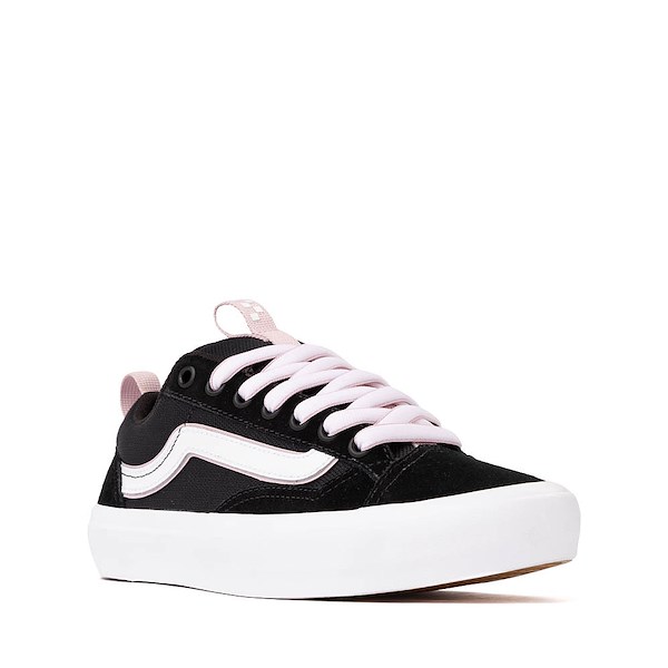 alternate view Vans Old Skool 36+ Skate Shoe - Black / Pastel PinkALT5