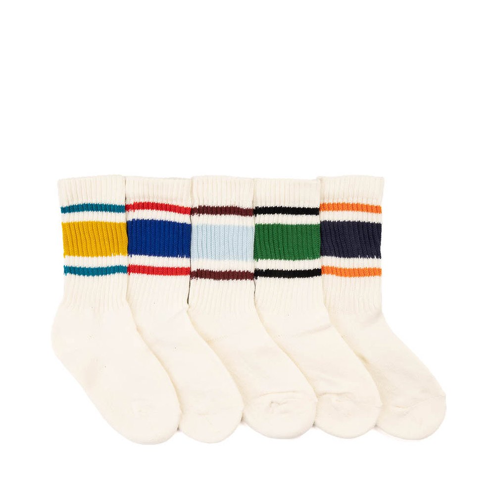 Varsity Crew Socks 5 Pack - Little Kid - Multicolor