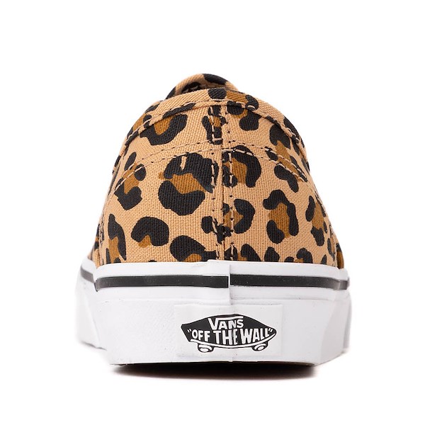 alternate view Vans Authentic Skate Shoe - Big Kid - LeopardALT4