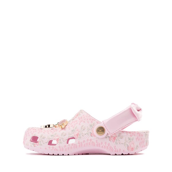 alternate view LoveShackFancy x Crocs Classic Clog - Little Kid / Big Kid - Pink MilkALT1