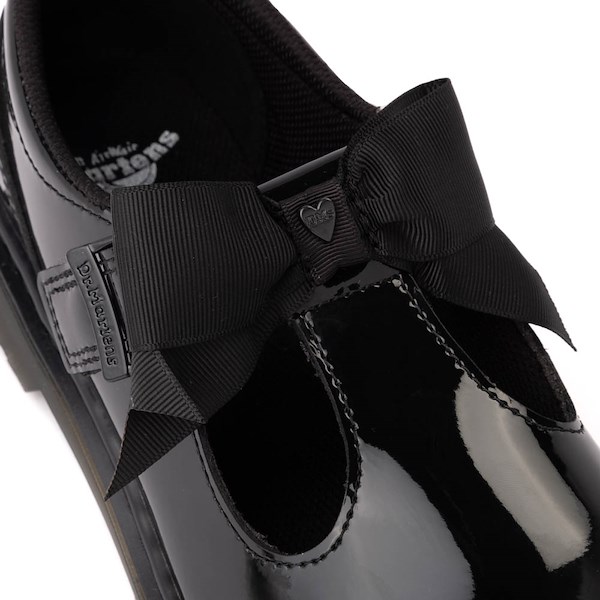 alternate view Dr. Martens Polley II Bow Mary Jane Shoe - Big Kid - BlackALT5B