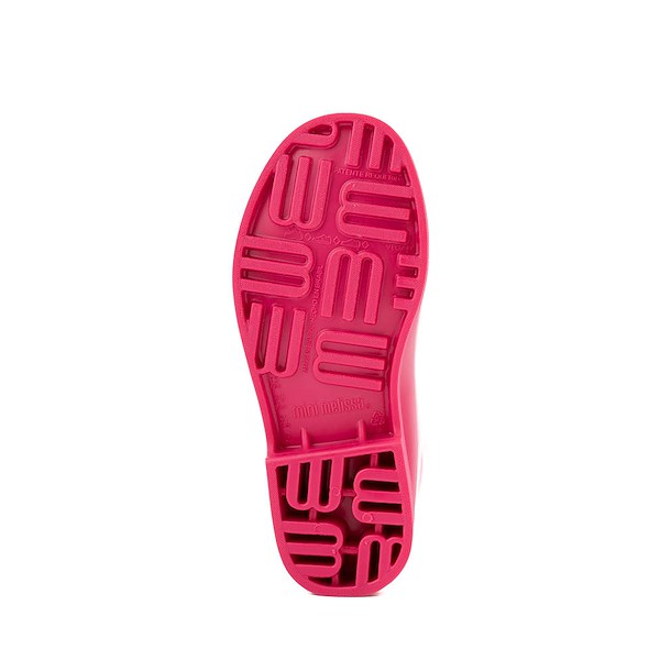 alternate view Mini Melissa Chelsea II Boot - Little Kid / Big Kid - PinkALT3