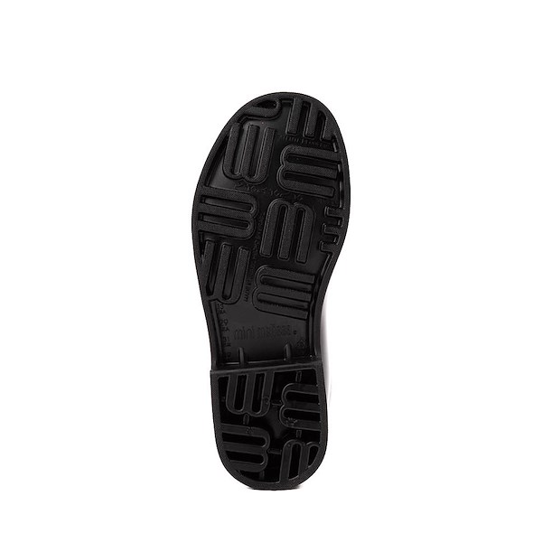 alternate view Mini Melissa Chelsea II Boot - Little Kid / Big Kid - BlackALT3