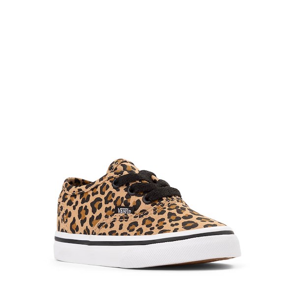 alternate view Vans Authentic Skate Shoe - Baby / Toddler - LeopardALT5