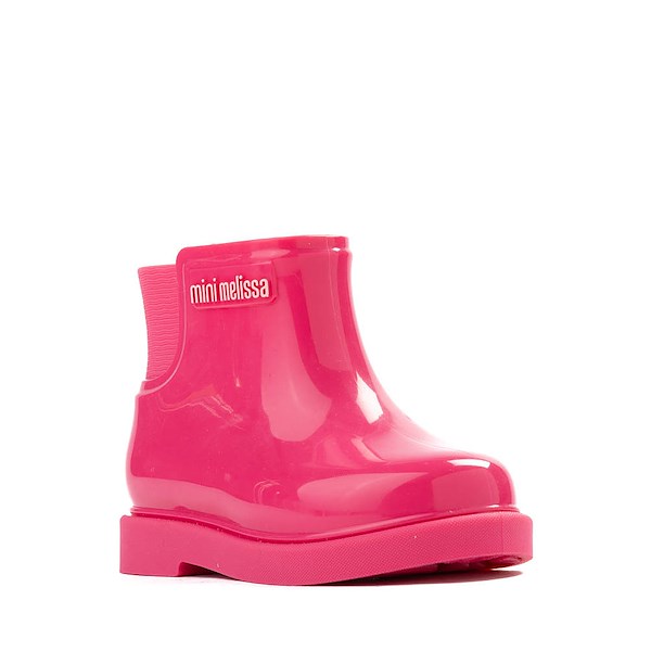 alternate view Mini Melissa Chelsea II Boot - Toddler / Little Kid - PinkALT5