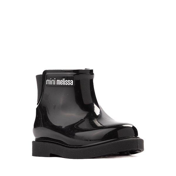 alternate view Mini Melissa Chelsea II Boot - Toddler / Little Kid - BlackALT5